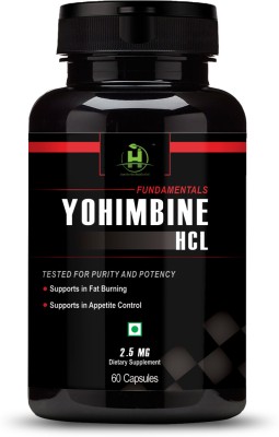 Healthy Nutrition Yohimbine -HCL 60 Count 2.5mg Yohimbine(60 Capsules)