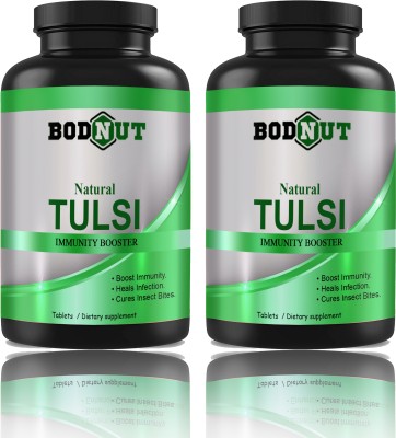 Bodnut Tulsi Immunity Booster Tablets for Men & Women (K270)(2 x 60 Tablets)