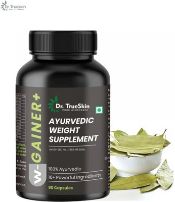 Dr. Trueskin W-Gainer+ Capsules for Body Mass Enhancement Bulk(90 Capsules)