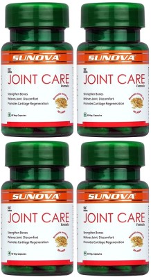 SUNOVA JOINT CARE FORMULA 60 CAPSULES x Pack Of 4(4 x 60 Capsules)