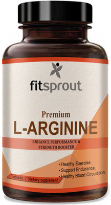 Fitsprout L-Arginine 1000mg Tablets Per Serving (G66)(30 Tablets)