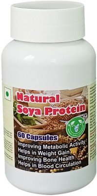 UNIVERSALHERBAL Natural Soya Protein Capsules(60 Capsules)