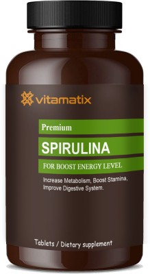 Vitamatix Spirulina Powder Tablets for Men & Women (G79)(30 Tablets)