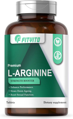 Fitvito L-Arginine 1000mg Tablets Per Serving (K66)(30 Tablets)