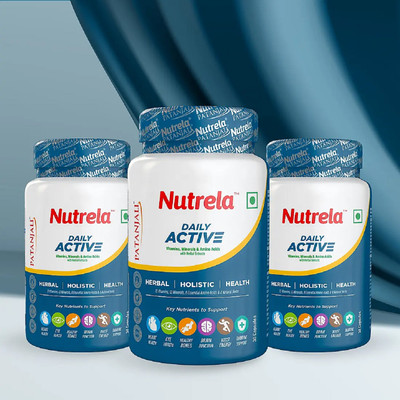 PATANJALI Daily Active Multivitamin Capsules (Pack of 3)(3 x 30 Capsules)
