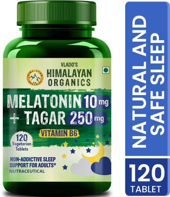 Vlado's Himalayan Organics Melatonin+Tagar 120 Tablets(120 Tablets)