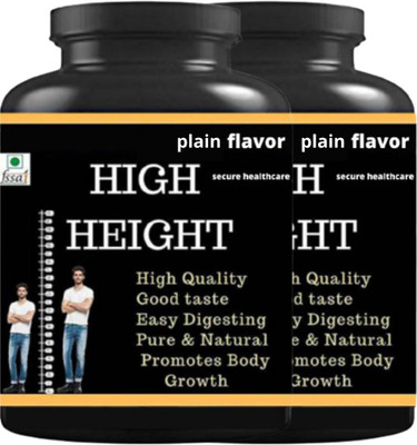 Secure Healthcare high height plain flavor pack of 2 height(2 x 0.1 kg)