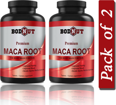 Bodnut Maca Root Tablets Enriched with Maca Root Extract (H209)(120 Tablets)