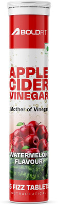 BOLDFIT Apple Cider Vinegar for Weight Loss Tablet Acv Tablet with Mother Effervescent(15 Tablets)
