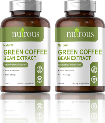Nutrous Green Coffee Bean Extract Weight Loss Tablets (H250)(2 x 60 Tablets)