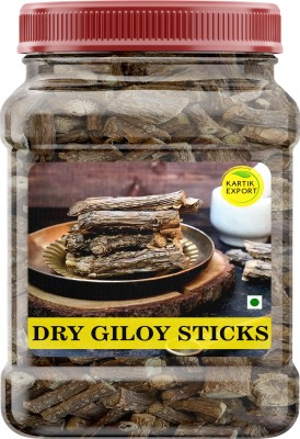 Kartik Export Dry Giloy Stick - Guduchi - Gulvel Stick | Amruthavalli Podi(400 g)