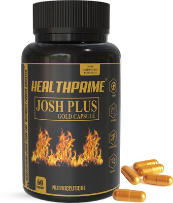 HEALTHPRIME Josh Plus Gold Capsule For Stamina, Power & Timing Booster(60 Capsules)
