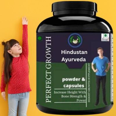 Hindustan Ayurveda Perfect Growth | Bones increase | Height | Ayurvedic medicine(30 Capsules)