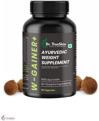 Dr. Trueskin W-Gainer+ Capsules Herbal Body Energy Formula More(90 Capsules)