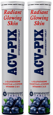acv-pix L- Glutathione with N-Acetyl(2 x 15 Tablets)