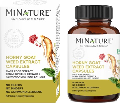 mi nature Horny Goat Weed Extract Capsules(54 g)