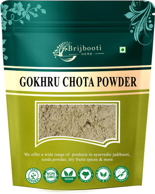 BrijBooti Gokhru Chota Powder | Tribulus Terrestris Powder | Gokshura | Small Caltrops(250 g)