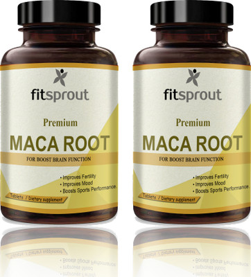Fitsprout Maca Root Tablets Enriched with Maca Root Extract (K256)(120 Tablets)