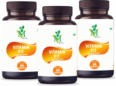 MInt Veda VITAMIN B12 CHEWABLE TABLETS(3 x 20 Tablets)