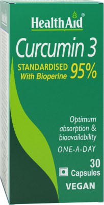 HealthAid Curcumin 3 - 30 Capsules(30 No)