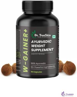 Dr. Trueskin W-Gainer+ Capsules Herbal Fitness Builder More(90 Capsules)