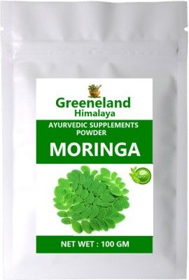 GREENELAND Himalaya Natural MORINGA POWDER ( 100 GM )(100 g)