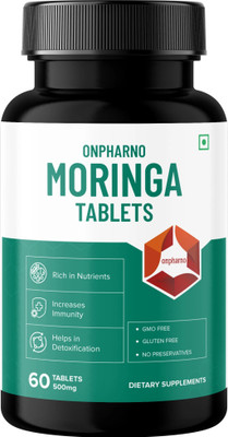 ONPHARNO Onpharno_Moringa tablets | Super Antioxidants drumstick tablets(60 x 8.33 mg)
