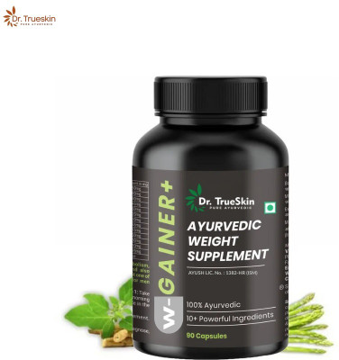 Dr. Trueskin W-Gainer+ Capsules with Natural Fitness Blend Power A01(90 Capsules)
