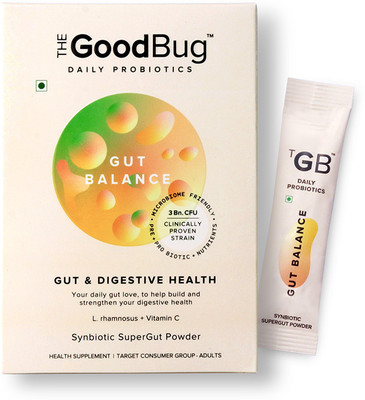 The Good Bug Gut Balance New & Improved Probiotic For Improving Digestion Berry Flavoured(15 No)