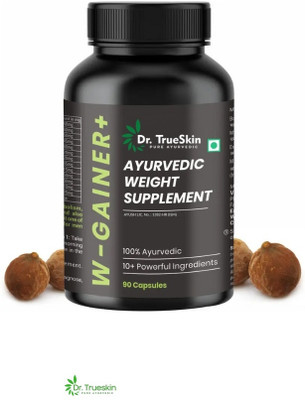 Dr. Trueskin W-Gainer+ Capsules for Muscle and Stamina More(90 Capsules)