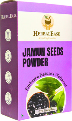 HERBALEASE Jamun Seed Powder for Diabetes and Sugar Control(400 g)