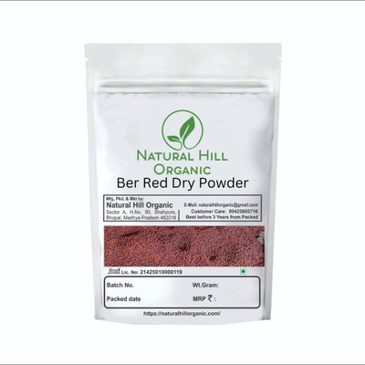 NATURAL HILL ORGANIC Ber Red Dry Powder-150g-Pure-Natural-No Mixing(150 g)