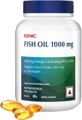 GNC Fish Body Oil 90 Softgel Capsules(90 No)