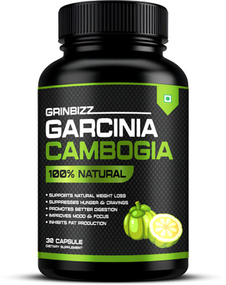 grinbizz Garcinia Cambogia Weight Loss Supplement(30 Capsules)