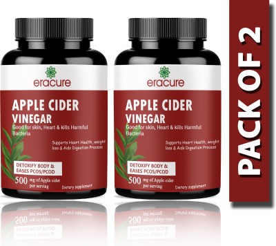 EraCure Apple Cider Vinegar Tablets with mother (K185)(120 Tablets)