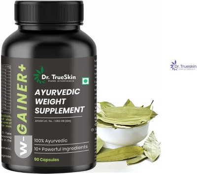 Dr. Trueskin W-Gainer+ Capsules with Herbal Strength Formula Bulk(90 Capsules)