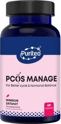 puriteo PCOS MANAGE CAPSULE(60 Capsules)