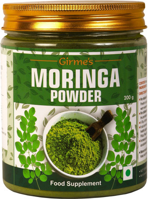 Girme's Organic Farms Moringa Powder 200g Jar(200 g)
