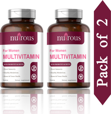 Nutrous Multivitamin For Women Tablets (H199)(2 x 60 Tablets)