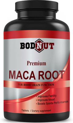 Bodnut Maca Root Tablets Enriched with Maca Root Extract (K115)(60 Tablets)