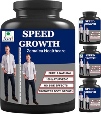 Zemaica Healthcare Speed Growth Height Increase Capsules Pack Of 4(4 x 30 Tablets)