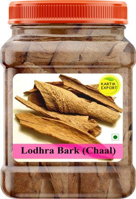 Kartik Export Lodhra Bark | Whole Lodhra Chhal | Lodh Pathani | Symplocos Racemosa Bark(400 g)