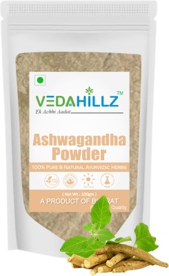Vedahillz Natural Ashwagandha Powder - Withania Somnifera for Energy and Immunity System(100 g)