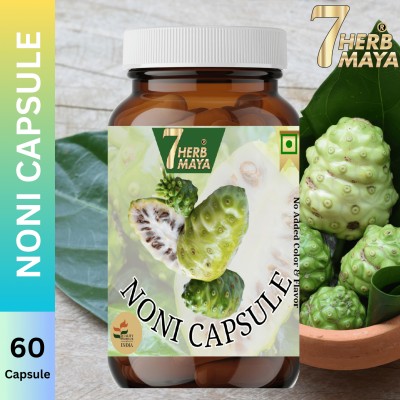 7Herbmaya Noni Capsule | Noni Capsules | Improve Your Health & Boost Immunity(60 Capsules)