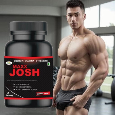 Fitness Prime Maxx_Josh Energy & Focus Capsules – Natural Performance Booster(60 Capsules)