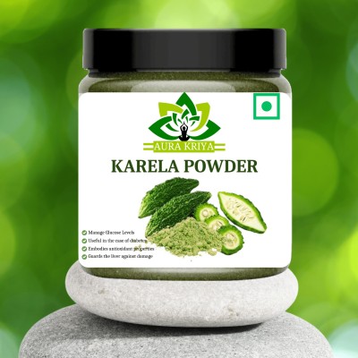 Aura Kriya Organic Karela Powder – Manage Blood Sugar Levels | sugar control medicine(500 g)
