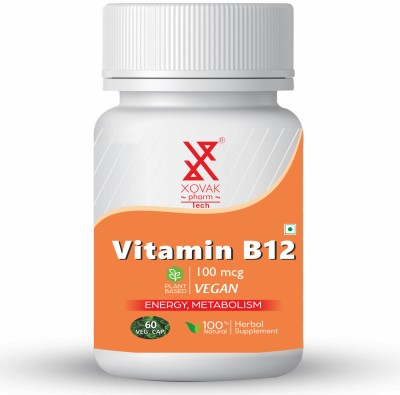 XOVAK PHARMTECH Ayurvedic Vitamin B12 Capsules(60 Capsules)