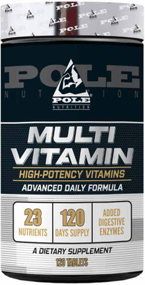 Pole Nutrition Multi Vitamin - Advanced Daily Formula(120 Tablets)