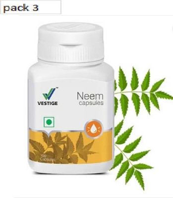 Vestige Neem - 300 soft gel capsules (300 g)(3 x 100 Tablets)