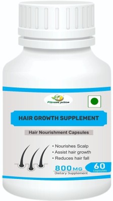 Fitness Prime Hair Growth Supplements for Men & Women 800MG(60 Capsules)